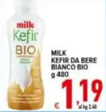 Iper Triscount milk Kefir BIO offerta