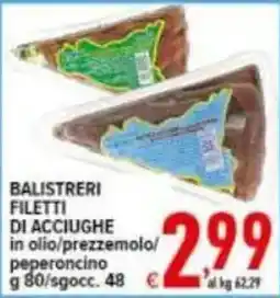 Iper Triscount BALISTRERI FILETTI DI ACCIUGHE offerta