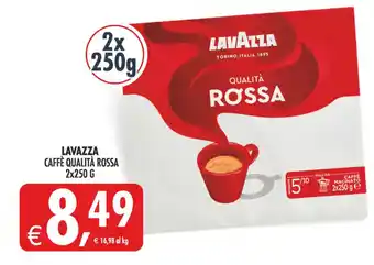 Deco Superstore LAVAZZA CAFFÈ QUALITÀ ROSSA offerta