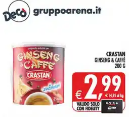 Deco Superstore Ginseng & Caffè Crastan offerta