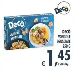 Deco Superstore Decò Vongole Scusciate offerta