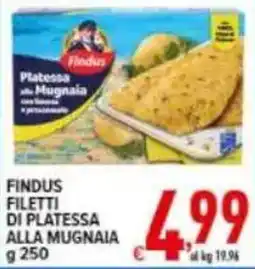 Iper Triscount Findus Filetti di Platessa alla Mugnaia offerta