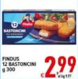 Iper Triscount Findus Bastoncini offerta