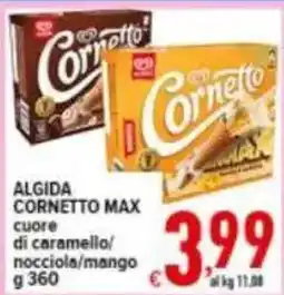 Iper Triscount Algida Cornetto Max offerta
