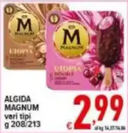 Iper Triscount Algida Magnum offerta