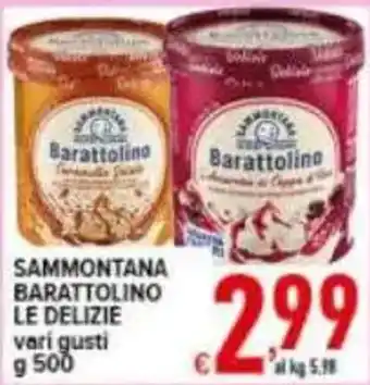 Iper Triscount Sammontana Barattolino Le Delizie offerta