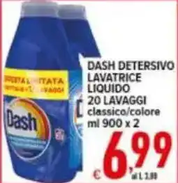 Iper Triscount Dash Detersivo Lavatrice Liquido offerta