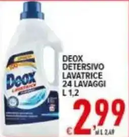 Iper Triscount Deox Detersivo Lavatrice offerta