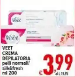 Iper Triscount Veet crema depilatoria offerta