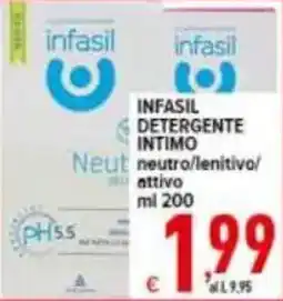 Iper Triscount Infasil detergente intimo offerta
