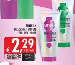 Deco Superstore Sunsilk Maschera 1 Minute offerta