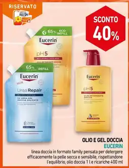 Parafarmacia Conad Olio e gel doccia eucerin offerta