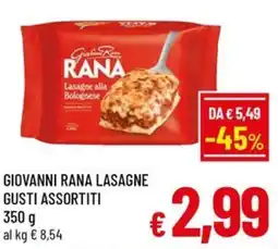 Famila Market Giovanni Rana Lasagne offerta