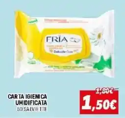 Orizzonte FRIA carta igienica umidificata offerta