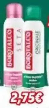 Orizzonte Borotalco Seta offerta