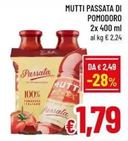 Famila Market MUTTI Passata di Pomodoro offerta
