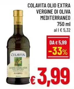 Famila Market Colavita olio extra vergine di oliva mediterraneo offerta