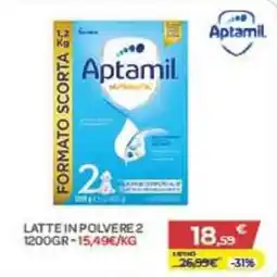 Bimbo Store Latte in polvere 2 Aptamil offerta
