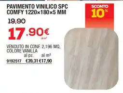 Bricofer Pavimento vinilico SPC Comfy offerta