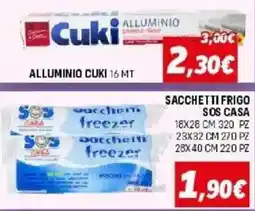 Orizzonte ALLUMINIO CUKI offerta