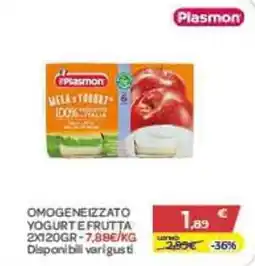 Bimbo Store Plasmon Yogurt e Frutta offerta