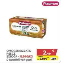 Bimbo Store Plasmon Salmone offerta