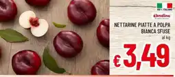 Famila Market Nettarine Piatte a Polpa Bianca Sfuse offerta