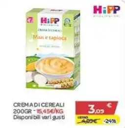 Bimbo Store HiPP CREMA DI CEREALI offerta