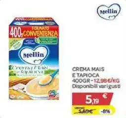 Bimbo Store Crema Mais e Tapioca Mellin offerta
