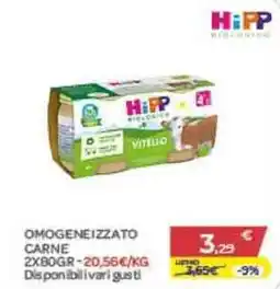 Bimbo Store HiPP Biologico Vitello offerta