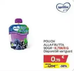 Bimbo Store Mellin Pouch alla frutta offerta