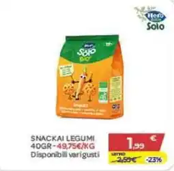 Bimbo Store Sato Snackai Legumi offerta