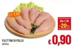 Famila Market FILETTINI DI POLLO offerta
