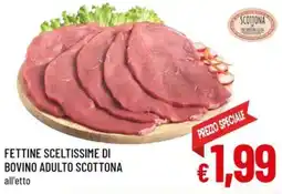 Famila Market Fettine sceltissime di bovino adulto Scottona offerta