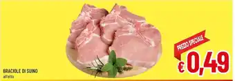 Famila Market Braciole di suino offerta