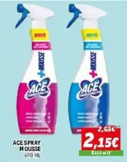 Orizzonte ACE SPRAY MOUSSE offerta