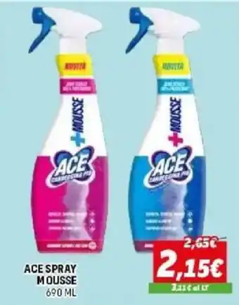 Orizzonte ACE SPRAY MOUSSE offerta