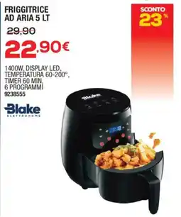 Bricofer Friggitrice ad aria 5 LT Blake offerta