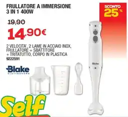 Bricofer Frullatore a immersione 3 in 1 Blake offerta
