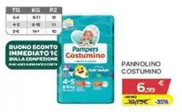 Bimbo Store Pampers Costumino offerta
