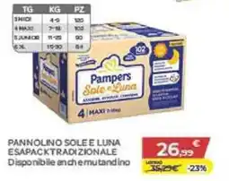 Bimbo Store Pannolino Sole e Luna offerta