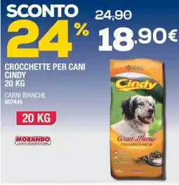 Bricofer Crocchette per cani Cindy Carni Bianche offerta