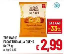 Famila Market TRE MARIE FAGOTTINO ALLA CREMA offerta