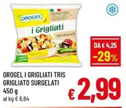 Famila Market OROGEL I GRIGLIATI TRIS offerta