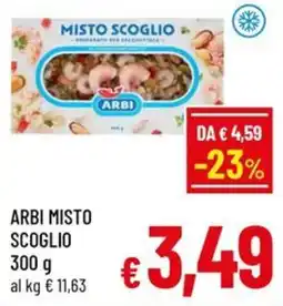 Famila Market ARBI MISTO SCOGGIO offerta