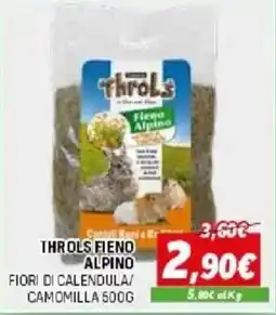 Orizzonte THROLS FIENO ALPINO offerta