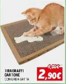 Orizzonte TIRAGRAFFI CARTONE CON ERBA GATTA offerta