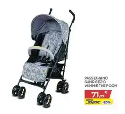 Bimbo Store PASSEGGINO SUNRISE 2.0 WINNIE THE POOH offerta