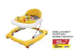 Bimbo Store GIRELLO SWEET CANDY 3 IN 1 WINNIE THE POOH offerta