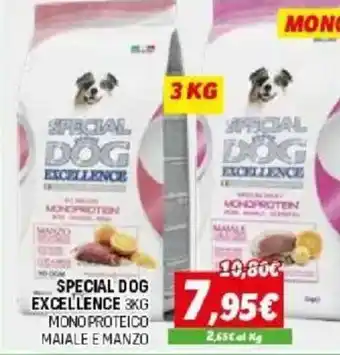 Orizzonte Special dog excellence monoproteico maiale e manzo offerta
